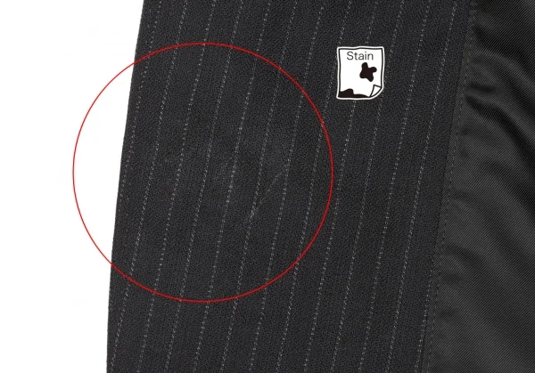 COMME des GARCONS HOMME PLUS Velours patched Striped Jacket K-139116_014