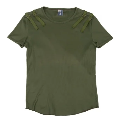 Jean's Paul GAULTIER Adjustable Shoulder Strap T Shirt