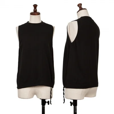 GUCCI Draw Code Cotton Sleeveless Shirt