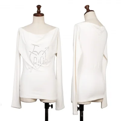 Christian Dior Rhinestone Stretch T Shirt