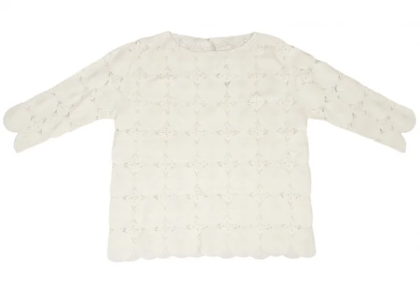 YOSHIE INABA Geometric Lace T Shirt K-139171_002