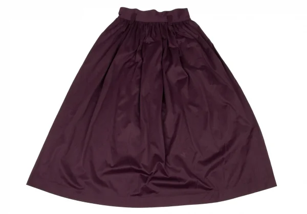 YOSHIE INABA Cotton Waist Gather Skirt K-139181_002