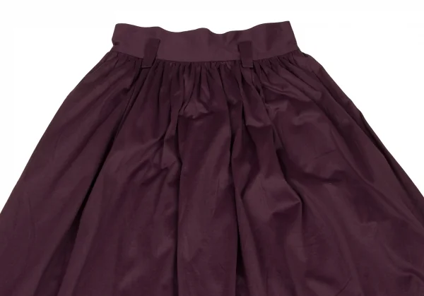 YOSHIE INABA Cotton Waist Gather Skirt K-139181_003