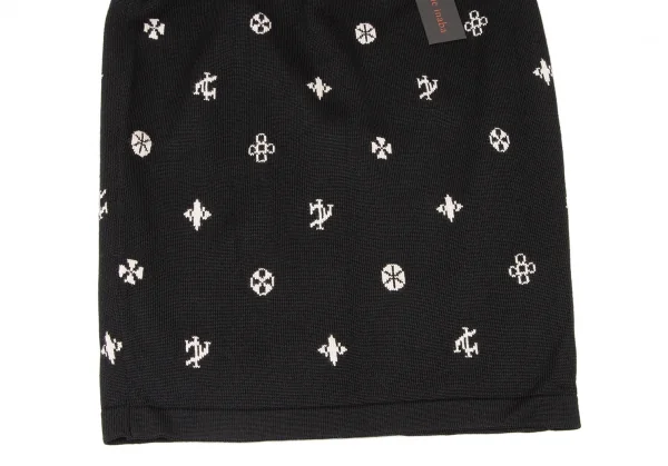 YOSHIE INABA Silk Wool Knit Skirt K-139184_005