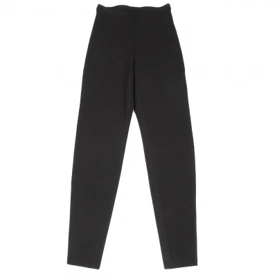 YOSHIE INABA Rayon Wool Blend Knit Pants
