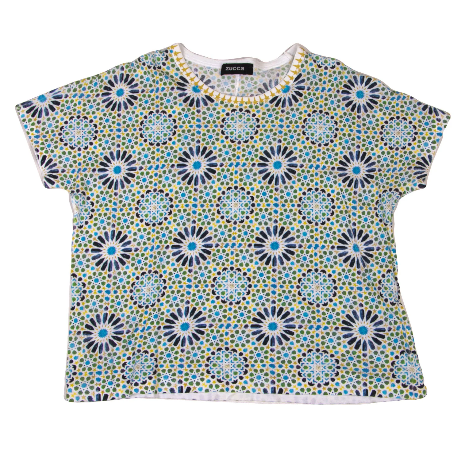 ZUCCa Tシャツ・カットソー レディース ズッカ 中古　古着 ZUCCa - ZUCCa ズッカ Tシャツ・カットソー M 紺 【古着】【中古