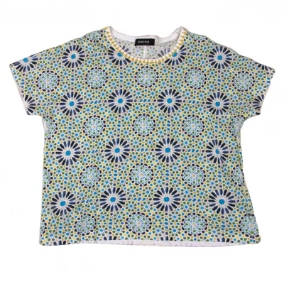 zucca Flower Printed T-shirt