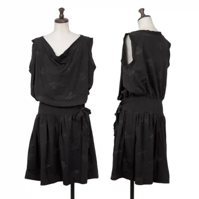 Vivienne Westwood Red Label Orb Woven Waist Rib Swiching Dress