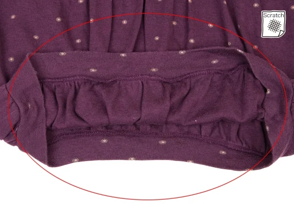 UNDERCOVER Dot Raglan Sleeve Top K-139209_011