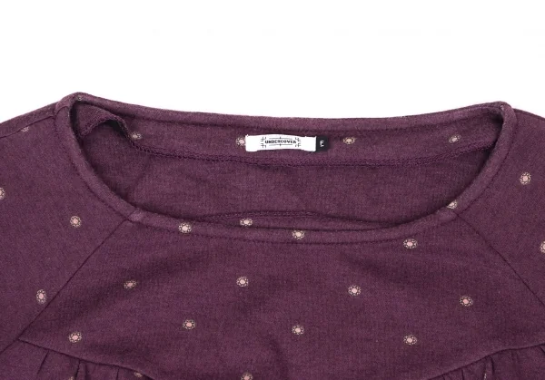 UNDERCOVER Dot Raglan Sleeve Top K-139209_004