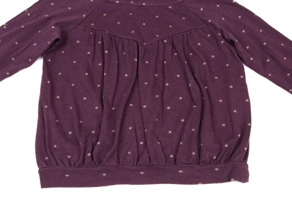 UNDERCOVER Dot Raglan Sleeve Top K-139209_009