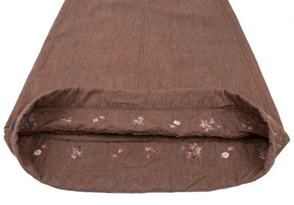 PINK HOUSE Velor Taping Embroidery Skirt K-139250_013