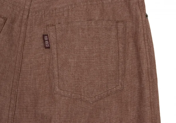 PINK HOUSE Velor Taping Embroidery Skirt K-139250_015