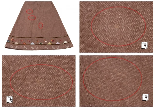 PINK HOUSE Velor Taping Embroidery Blouse & Skirt K-139251_016