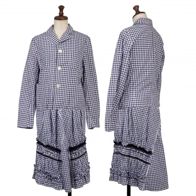 COMME des GARCONS COMME des GARCONS Check Jacket & Skirt