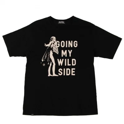 WILDSIDE Yohji Yamamoto×HYSTERIC GLAMOUR Printed T-shirt