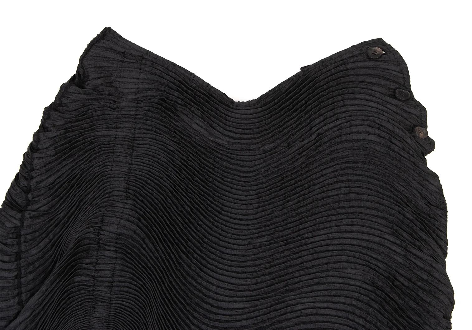 イッセイミヤケISSEY MIYAKE 3Dスチームストレッチプリーツ切替