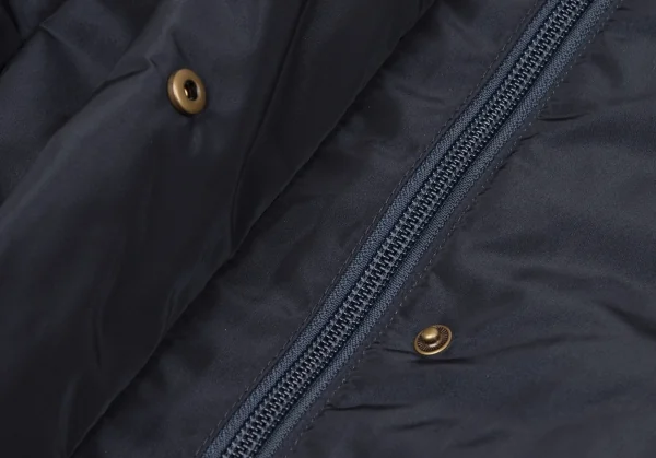 HIROKO KOSHINO Turtleneck Zip Pocket Down Coat K-139321_011