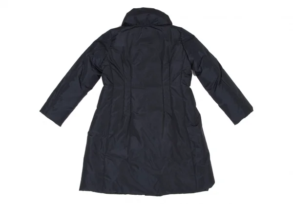 HIROKO KOSHINO Turtleneck Zip Pocket Down Coat K-139321_013