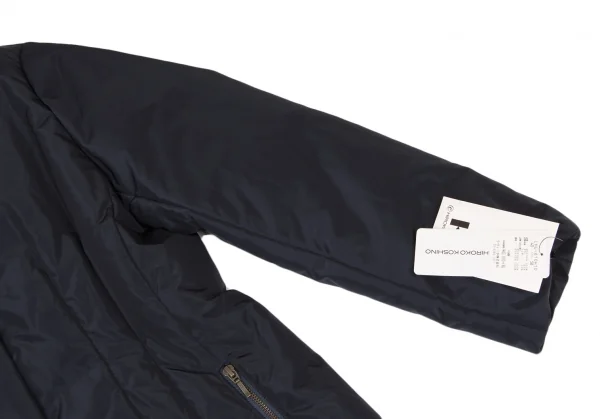 HIROKO KOSHINO Turtleneck Zip Pocket Down Coat K-139321_006