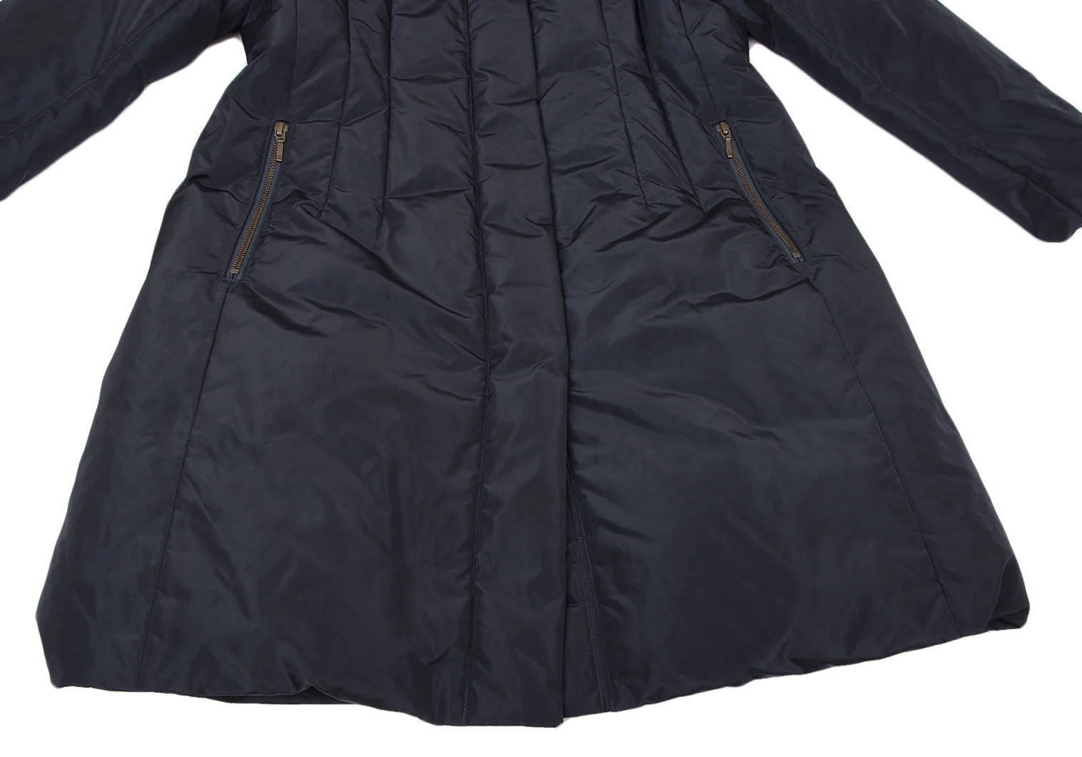 【美品】TRUNK ヒロココシノ　7万　タフタ　ロングコート　ライナー付　40L 美品】TRUNK ヒロココシノ 7万 タフタ ロングコート ライナー付 40L