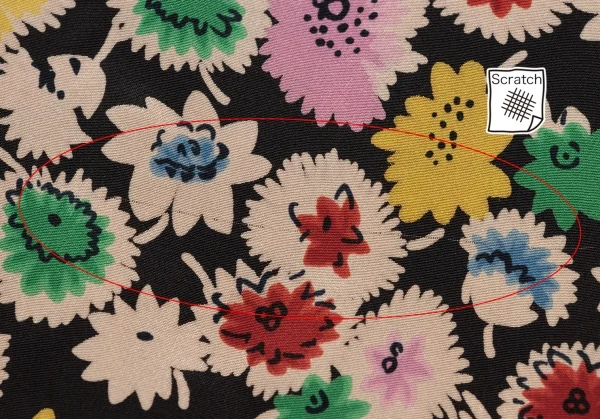 YOSHIE INABA L'EQUIPE Silk Multi Flower Shirt Dress K-139337_011