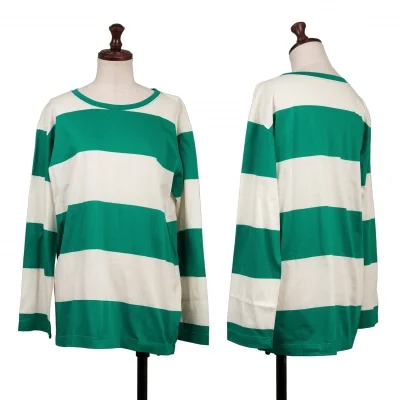 YOSHIE INABA Cotton Striped T Shirt