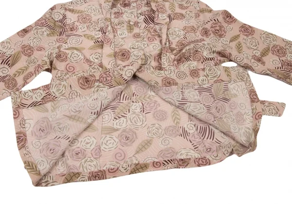 YOSHIE INABA Silk Floral Printed Blouse K-139347_011