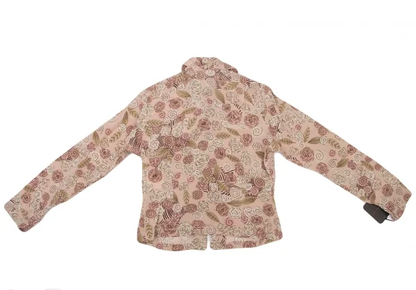 YOSHIE INABA Silk Floral Printed Blouse K-139347_012