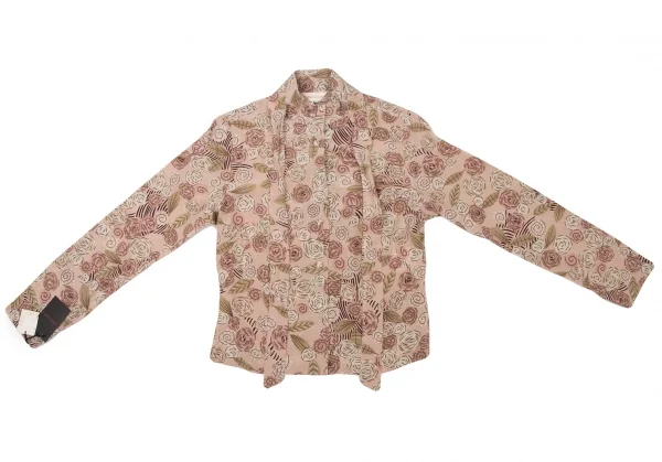 YOSHIE INABA Silk Floral Printed Blouse K-139347_002