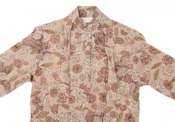 YOSHIE INABA Silk Floral Printed Blouse K-139347_003