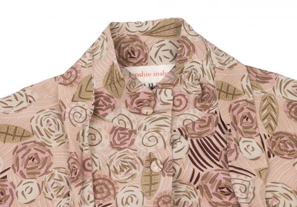 YOSHIE INABA Silk Floral Printed Blouse K-139347_004