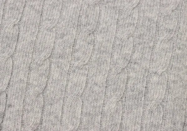 YOSHIE INABA Wool Cable Knit Cardigan K-139355_011