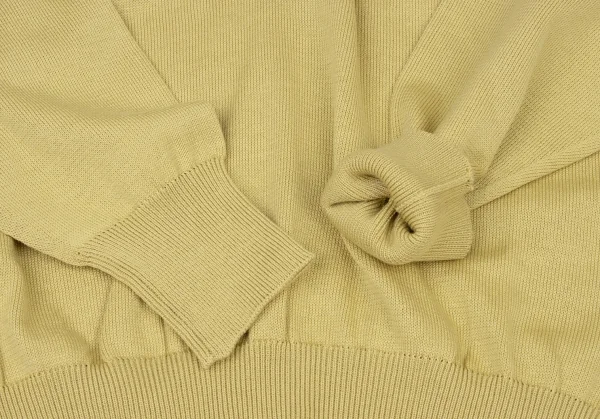 ヨシエイナバYOSHIE INABA エンブレム刺繍ニットポロシャツ M位