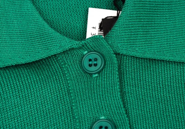 YOSHIE INABA Emblem Embroidery Knit Polo Shirt K-139359_004