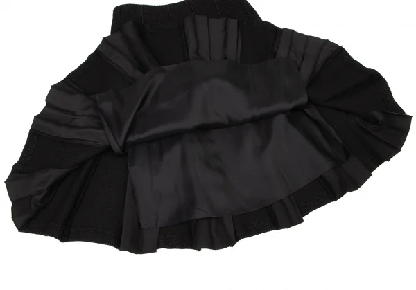 K.T KIYOKO TAKASE Switching Design Wool Pleated Skirt K-139362_010