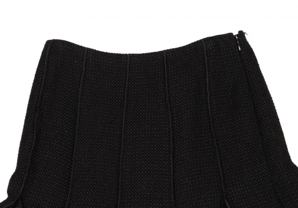 K.T KIYOKO TAKASE Switching Design Wool Pleated Skirt K-139362_003