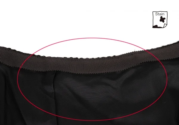 K.T KIYOKO TAKASE Switching Design Wool Pleated Skirt K-139362_006