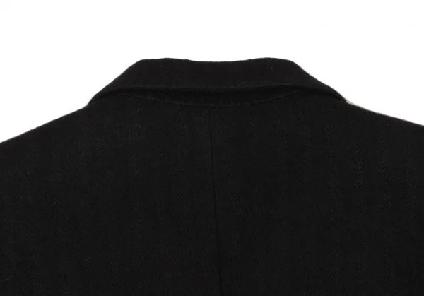 Y's red label Linen Blend Bicolor Lapel Jacket K-139363_013