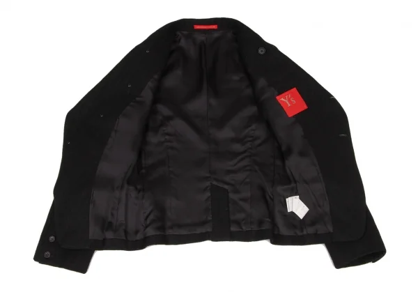 Y's red label Linen Blend Bicolor Design Jacket & Skirt K-139365_010