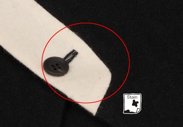 Y's red label Linen Blend Bicolor Design Jacket & Skirt K-139365_009