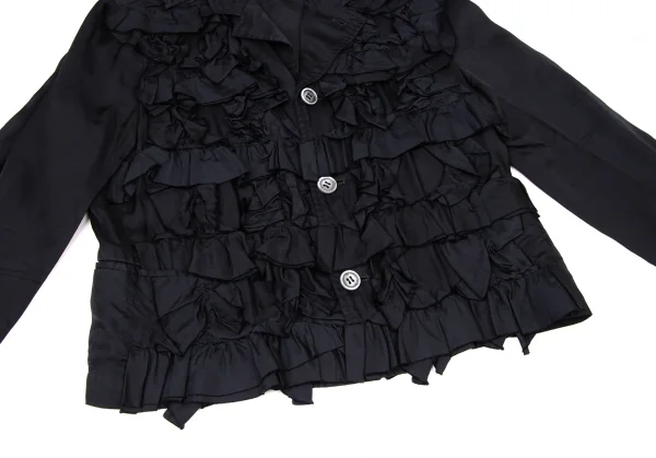 COMME des GARCONS GIRL Cupra Frill Design Jacket K-139366_010