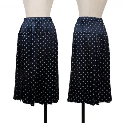tricot COMME des GARCONS Pleats Dot Printed Skirt