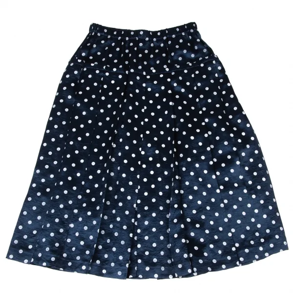 tricot COMME des GARCONS Pleats Dot Printed Skirt K-139368_002