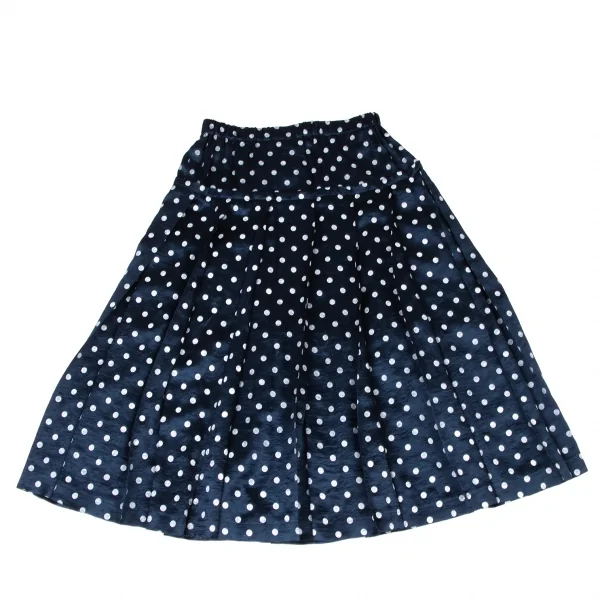 tricot COMME des GARCONS Pleats Dot Printed Skirt K-139368_007