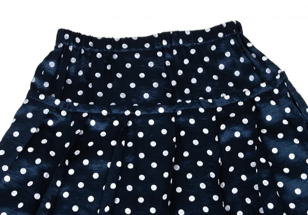 tricot COMME des GARCONS Pleats Dot Printed Skirt K-139368_008
