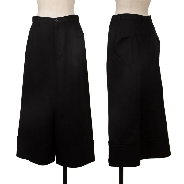 tricot COMME des GARCONS Wool Blend Double Pants Black M K-139371_001