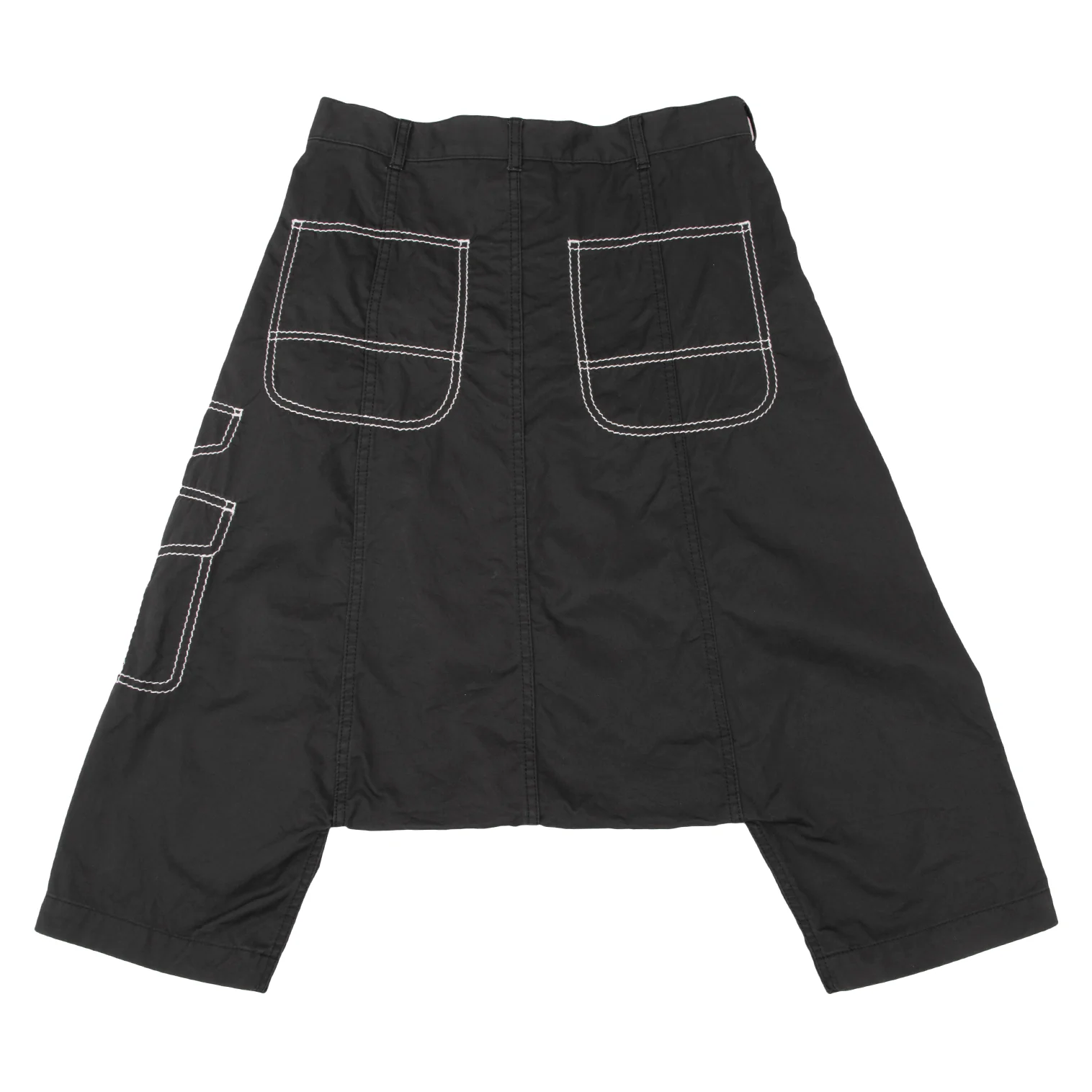 極美品 コムデギャルソンオムプリュス バックパッチサルエルパンツ デニム XS 極美品 コムデギャルソンオムプリュス バックパッチサルエル