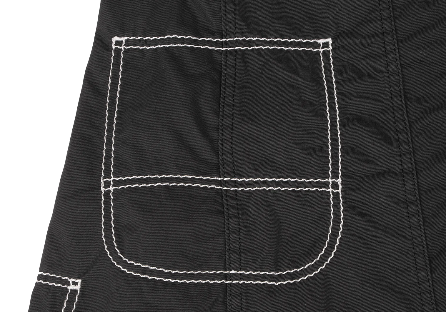 comme des garcons フェイクポケット　サルエルパンツ Black Comme Des Garçons クロップド サルエルパンツ | ブラック