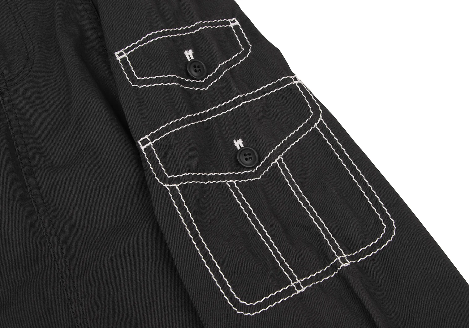 s*o様 黒 サルエルパンツ 2ポケット　コムデギャルソン コムデギャルソンCOMME des GARCONS コットントロンプルイユ